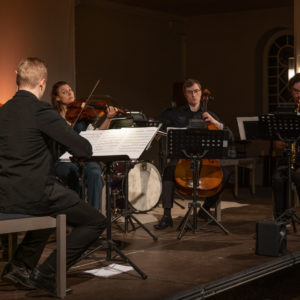 Ensemble EDEN - Winterjazz Brelingen Anton Mangold Veronika Schöttl Nico Nesyba Franz Magnus Berlin Girorgie Paresi